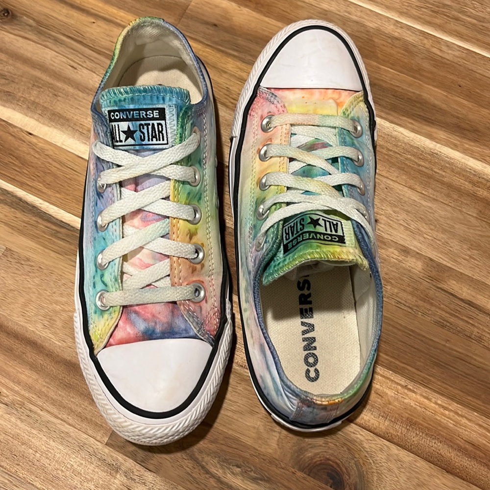 Converse All Star tie dye shoes